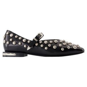 Aj1374 Ballerinas - Toga Pulla - Leather - Black